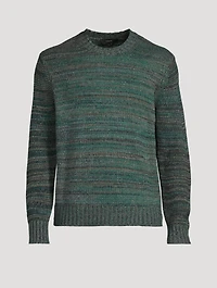 Cashmere And Wool Marled Sweater