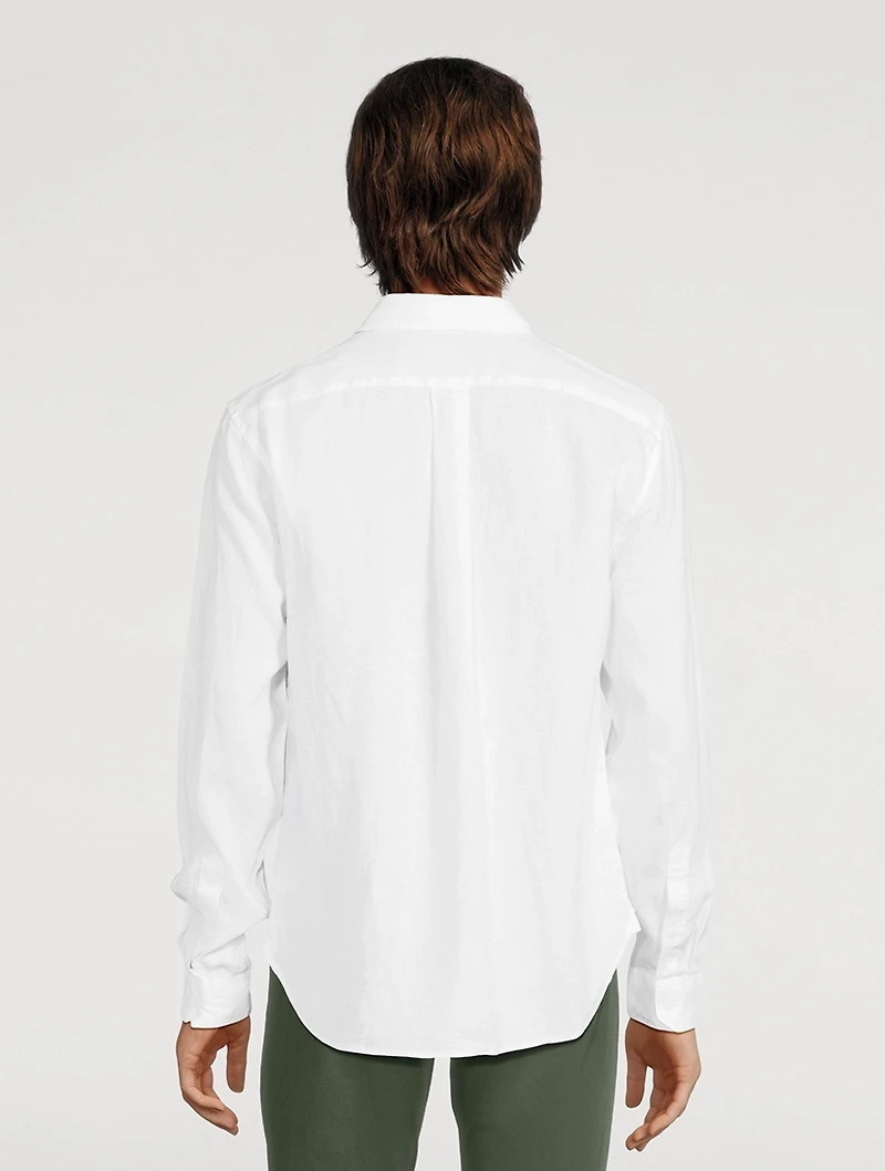 Linen Long-Sleeve Shirt