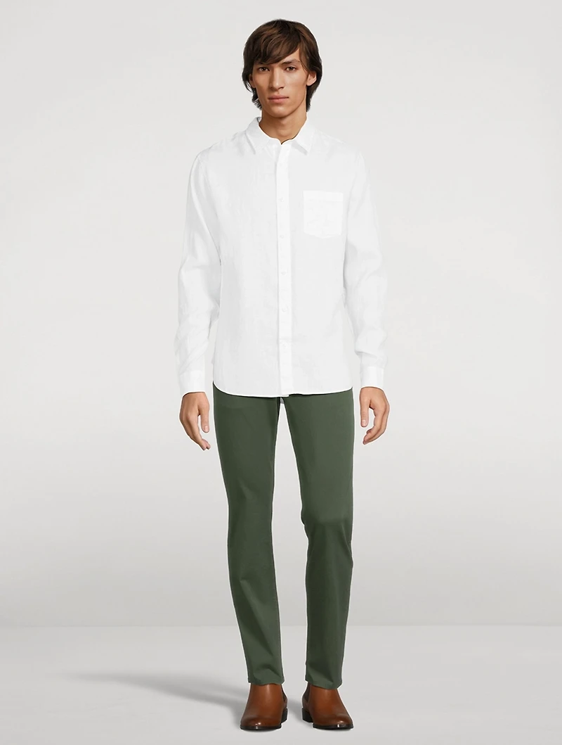 Linen Long-Sleeve Shirt