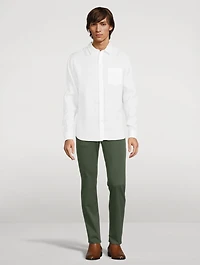 Linen Long-Sleeve Shirt