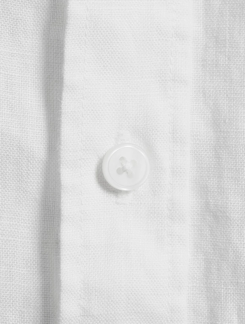 Linen Long-Sleeve Shirt