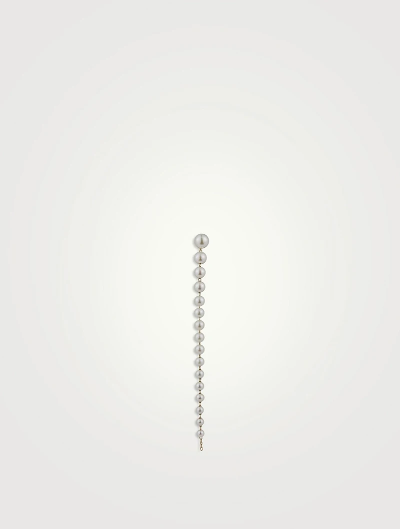 Sea Of Beauty Cascading Pearl Earrings