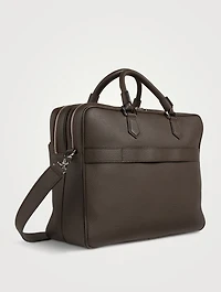 Cachemire Leather Large Briefcase