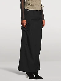 Cargo Maxi Skirt