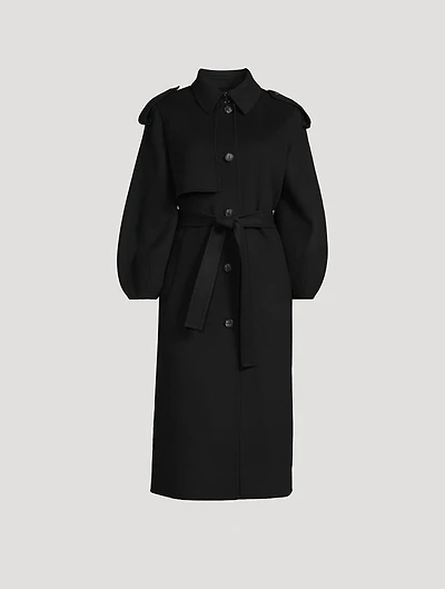 Ceyla Double-Face Wool Coat