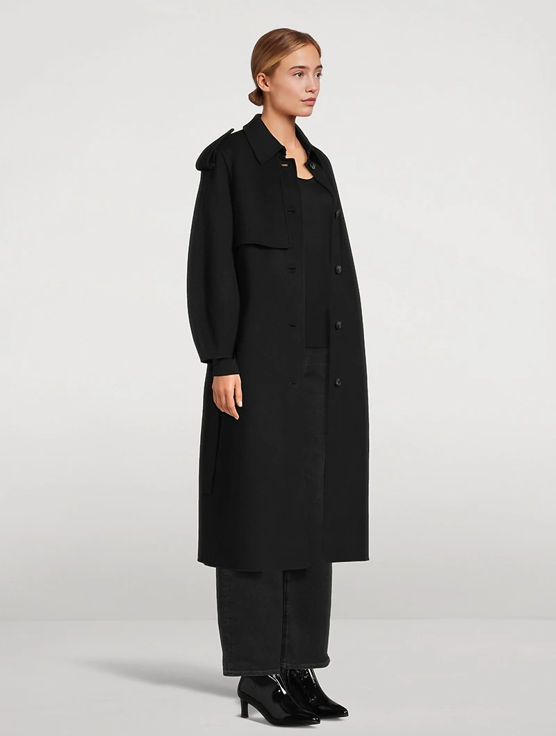 Ceyla Double-Face Wool Coat