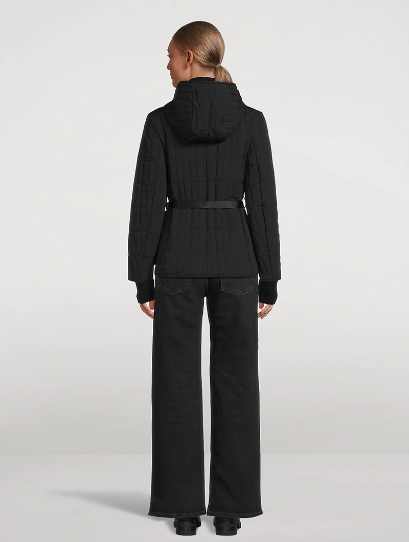 Raja Light Down Belted Jacket
