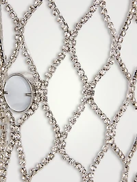 Tallulah Crystal And Acrylic Wristlet