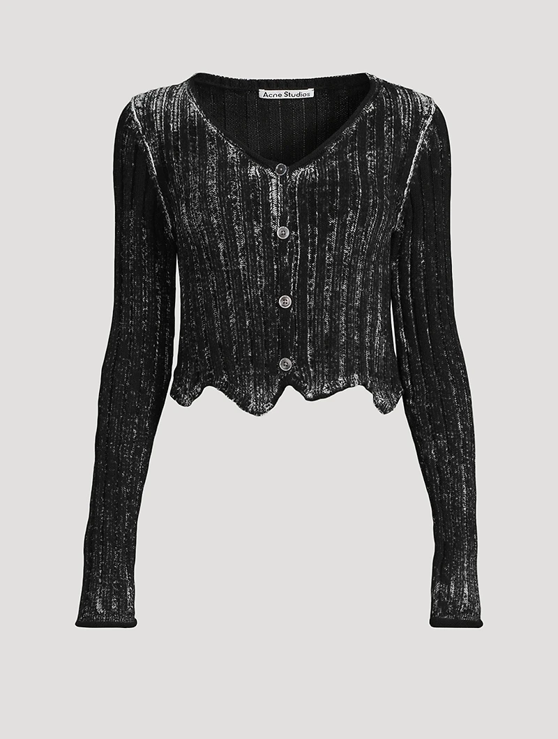 Ribbed Cardigan