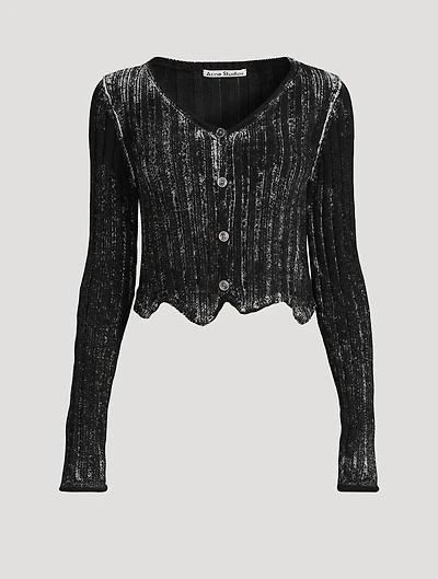 Ribbed Cardigan