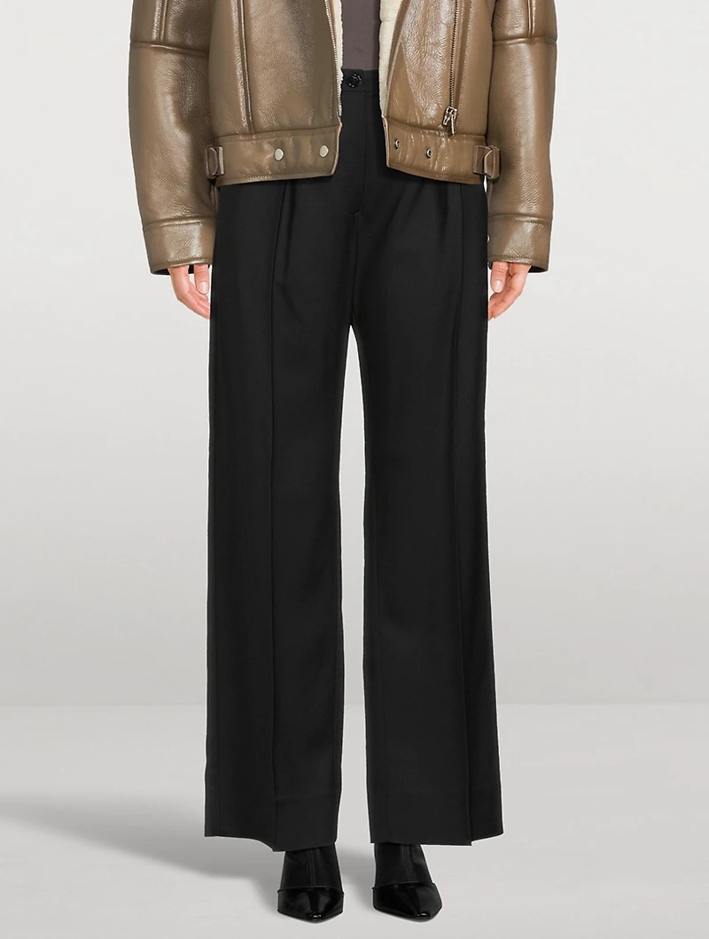 Wide-Leg Trousers