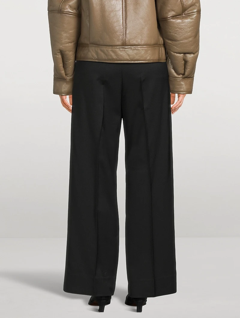 Wide-Leg Trousers