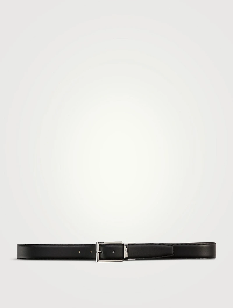 Leather Reversible Belt