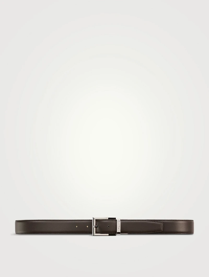 Leather Reversible Belt