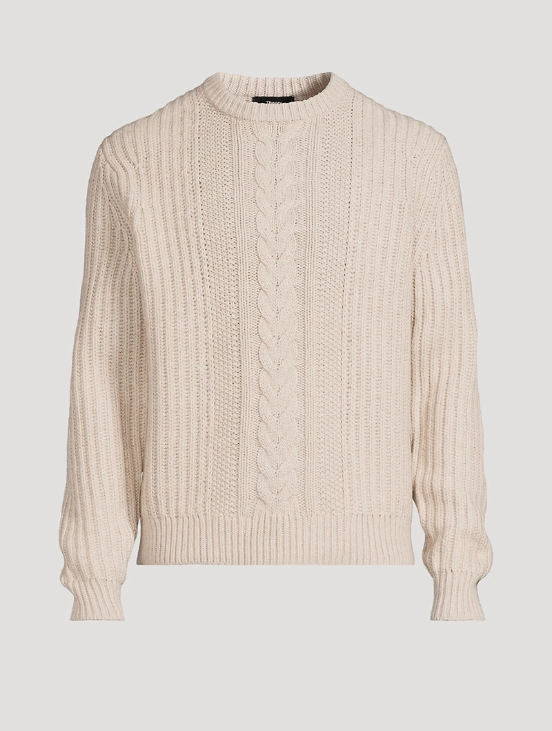 Vilare Cable Knit Sweater