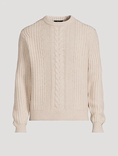 Vilare Cable Knit Sweater