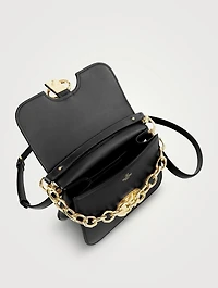 Small VLOGO O'Clock Leather Shoulder Bag