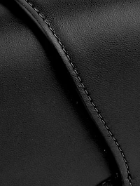 Small VLOGO O'Clock Leather Shoulder Bag