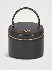 Mini VLOGO Leather Jewellery Case
