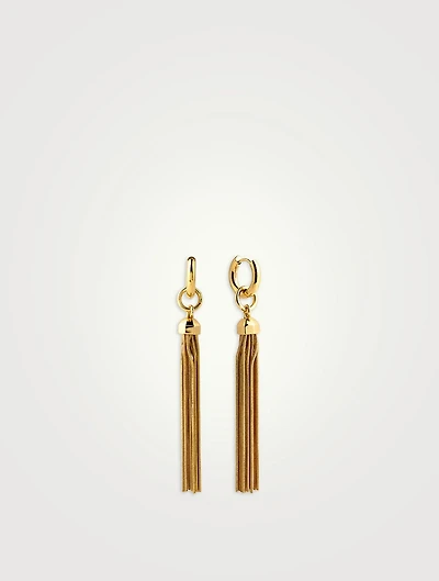 Gold Tassel Earrings