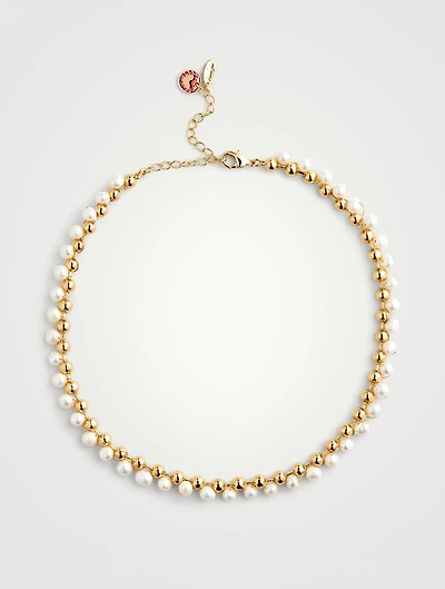Wrap Me Up Necklace With Pearls