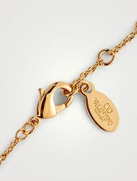 VLOGO Crystal Chain Bracelet
