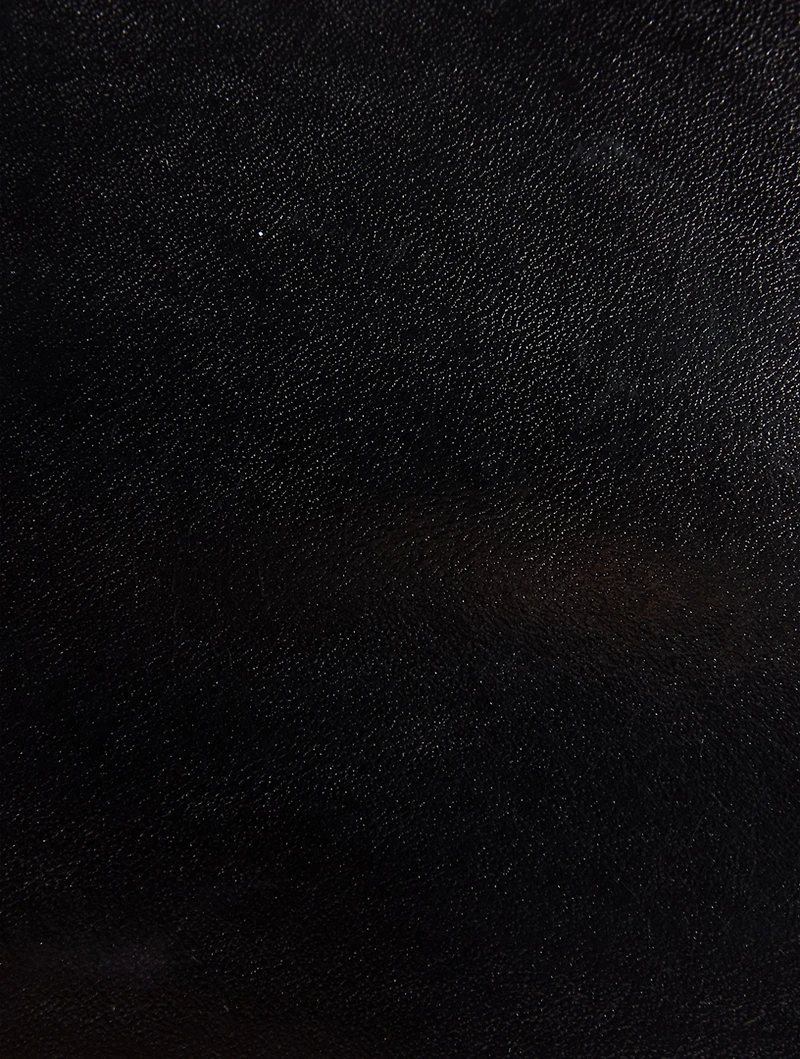 Egg Leather Top Handle Bag