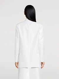 Compact Poplin Blazer