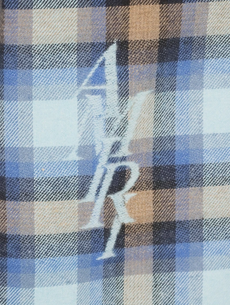 Cotton Plaid Flannel Shirt