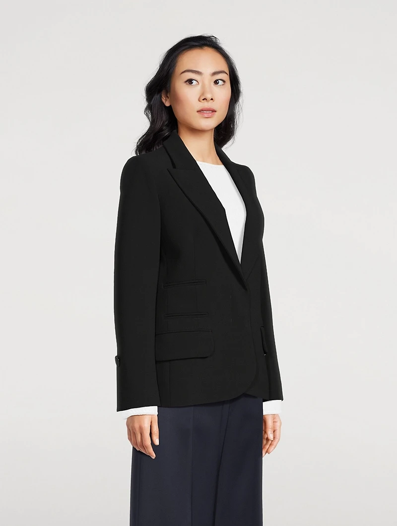 Doppio Stretch Wool Jacket