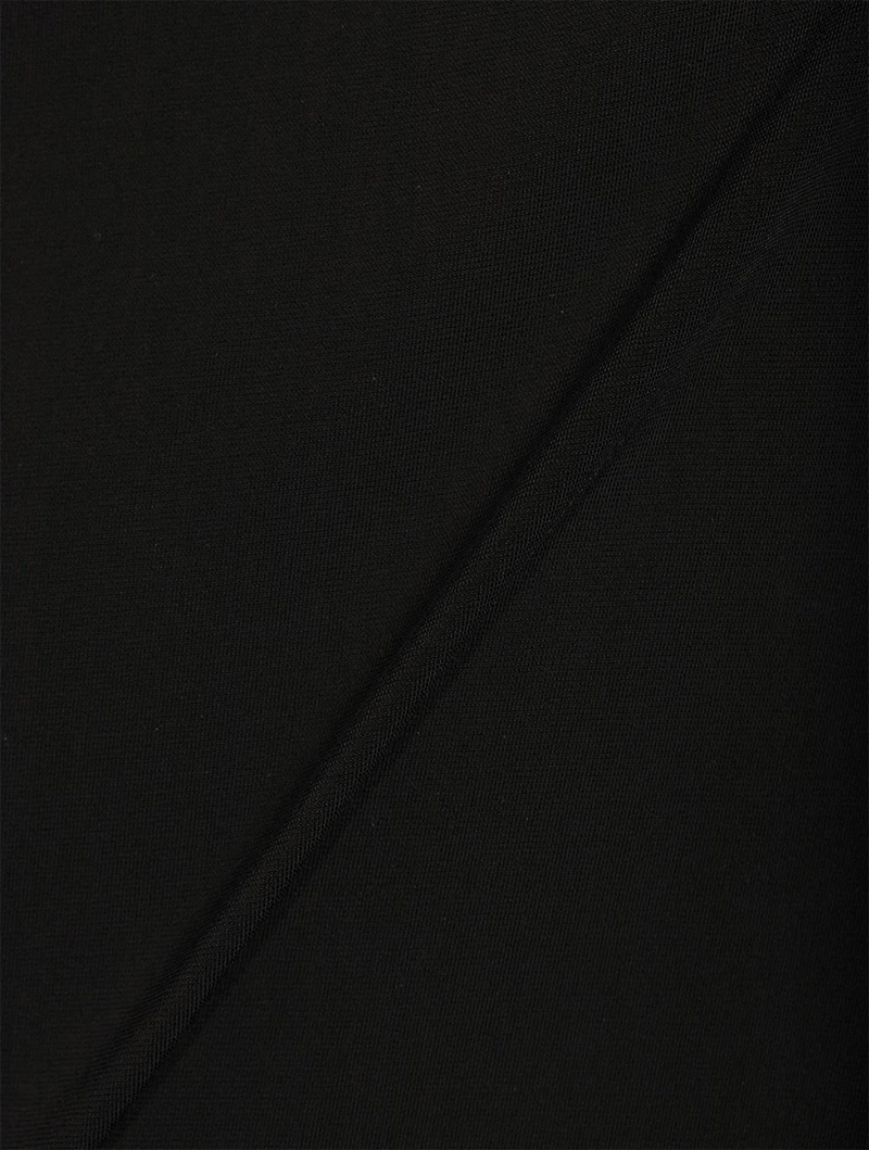 Edfu Asymmetric Jersey Dress