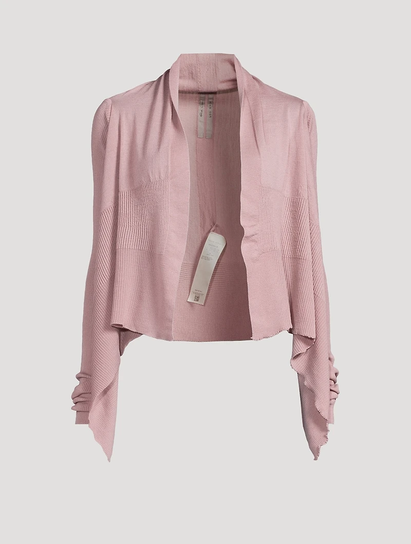 Wool Wrap Cardigan