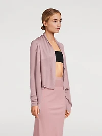 Wool Wrap Cardigan