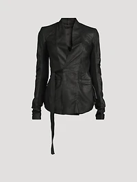 Hollywood Leather Wrap Jacket