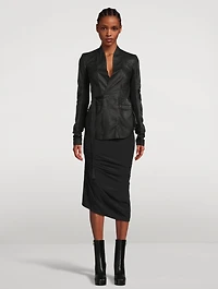 Hollywood Leather Wrap Jacket