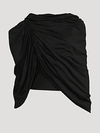 Nun Draped Jersey Top
