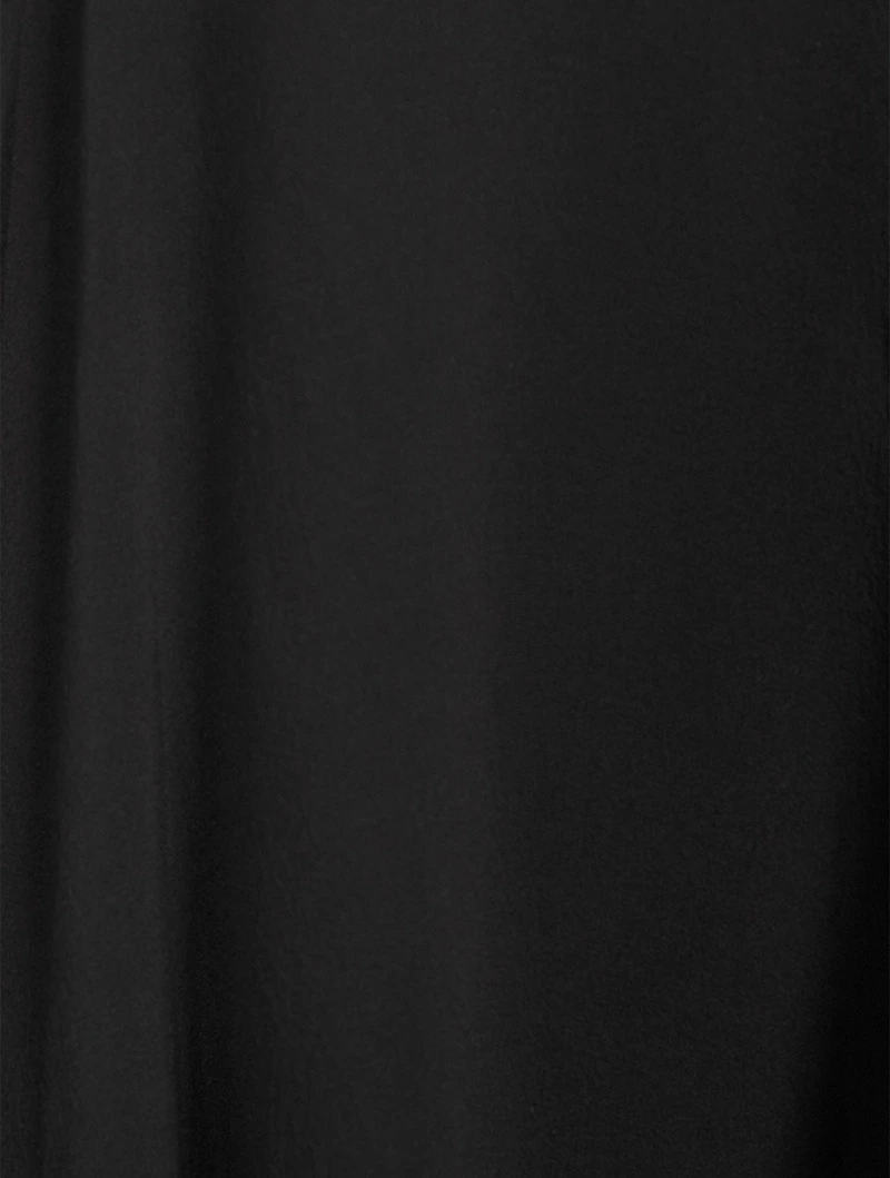 Silk Chiffon Circle Skirt