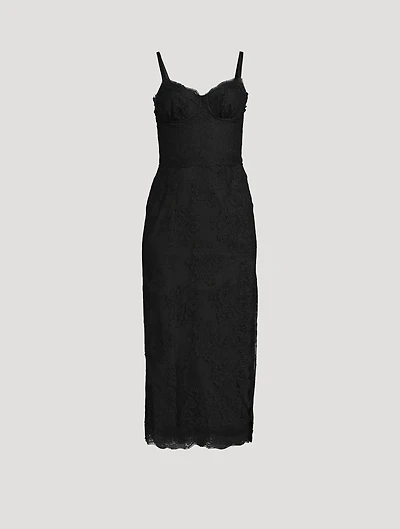 Floral Lace Slip Dress