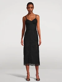 Floral Lace Slip Dress