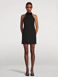 Wool Halter Dress