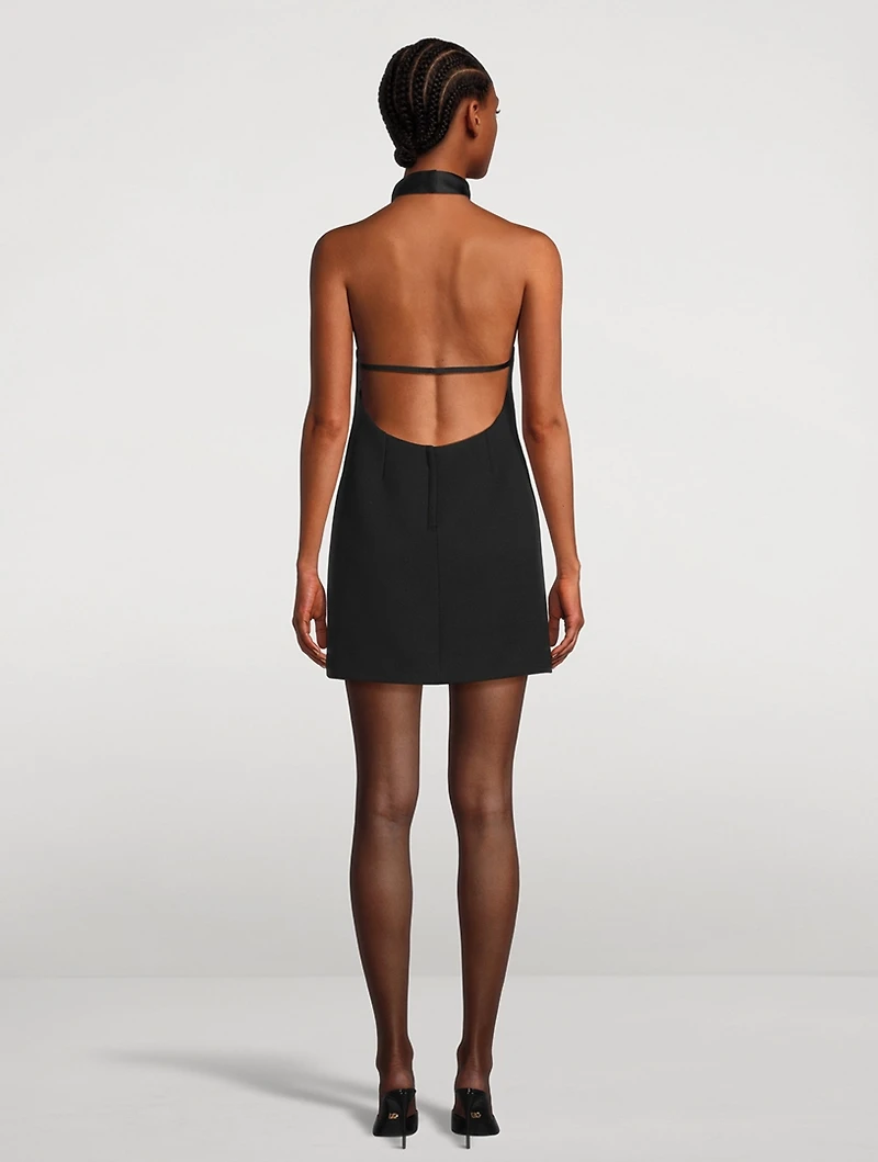 Wool Halter Dress