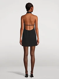 Wool Halter Dress
