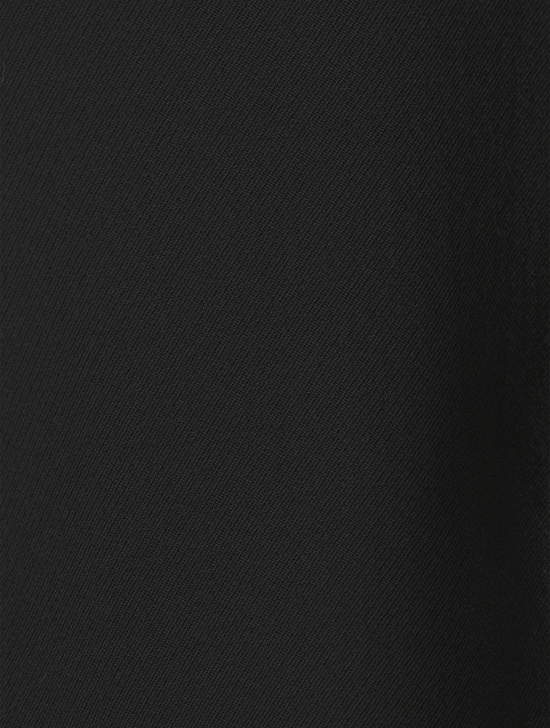 Wool Halter Dress
