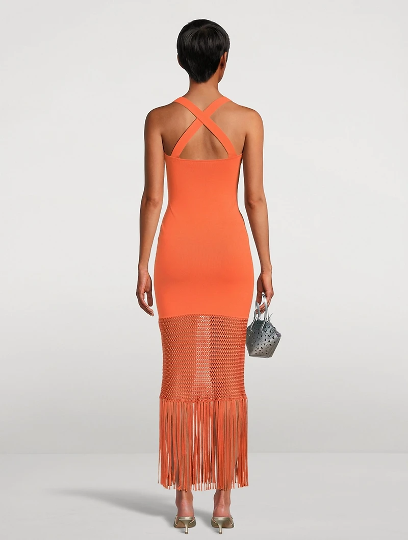 Diana Fringe Midi Dress