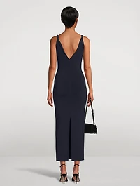 Tyra Twisted Midi Dress