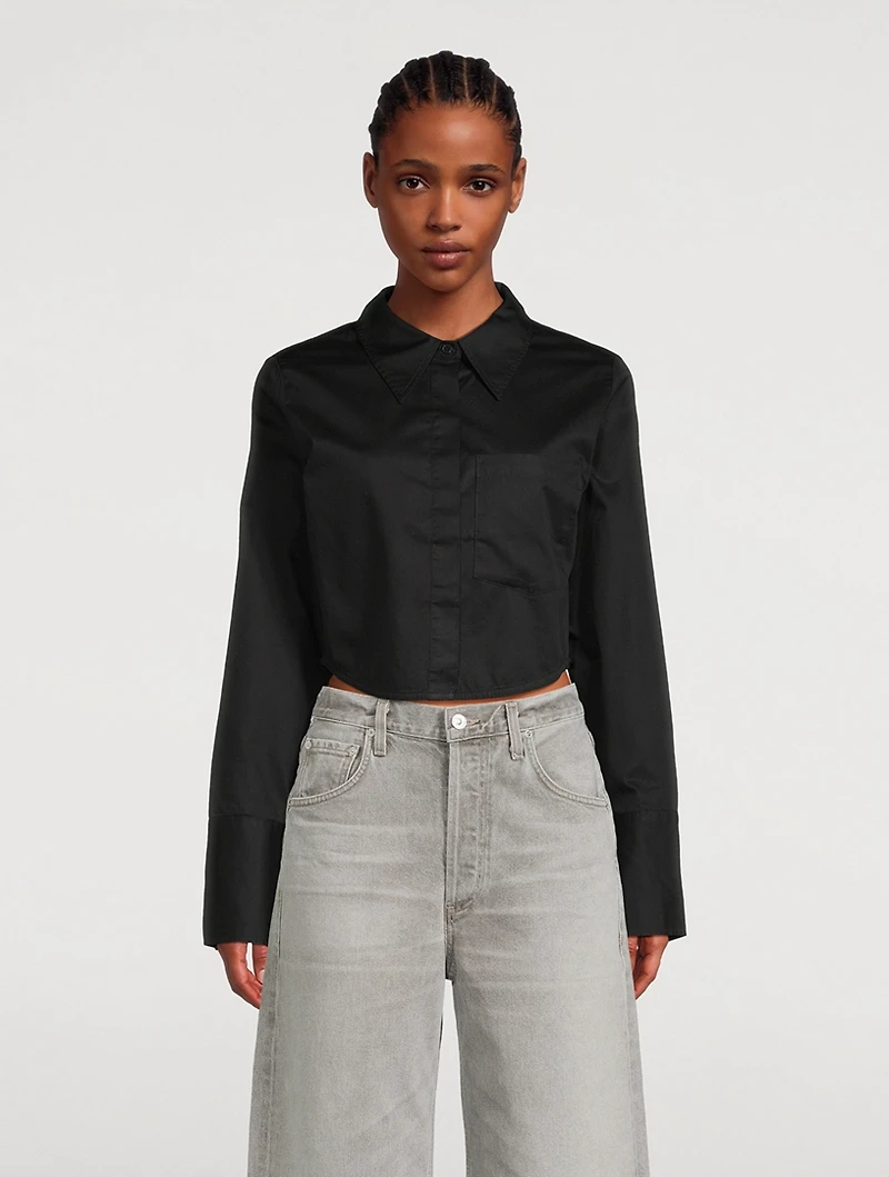 Bea Cropped Shirt