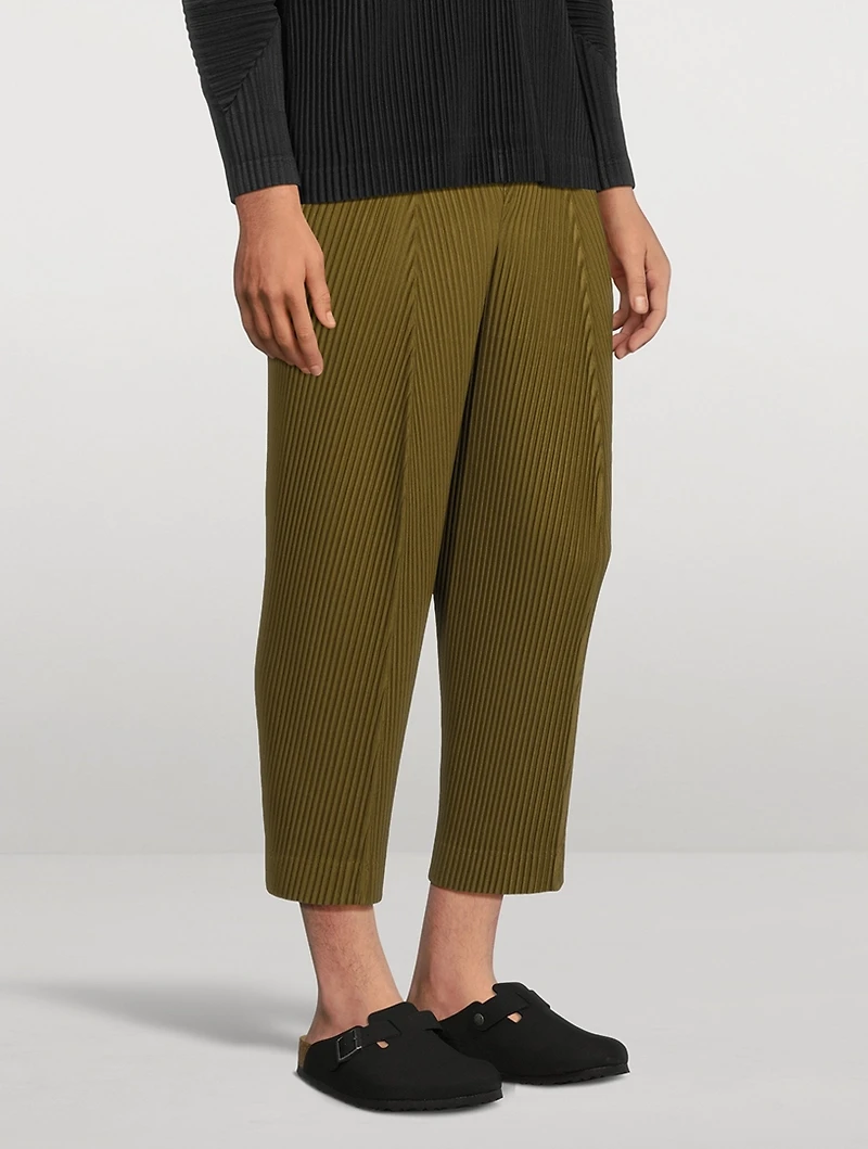 Crease Front Tapered Pants