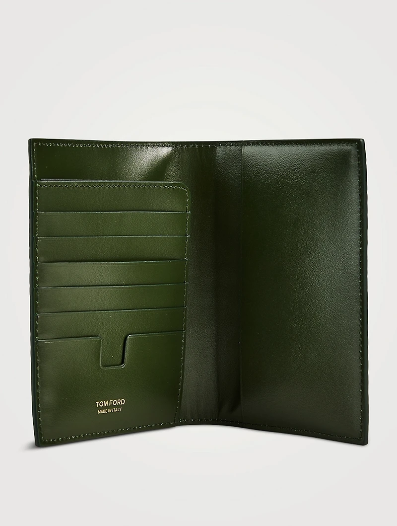 Leather Folding Cardholder