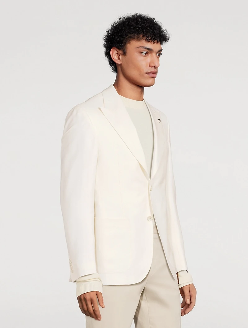 Marco Wool Silk And Linen Jacket