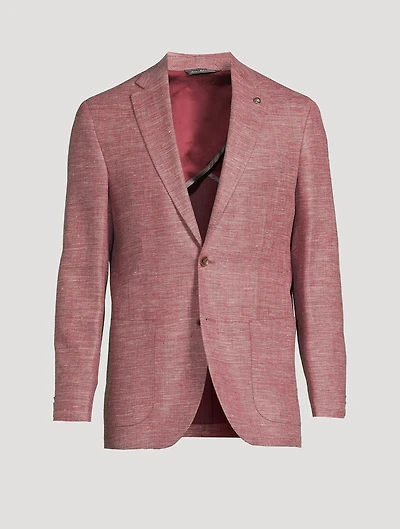 Hampton Wool And Linen Stretch Jacket